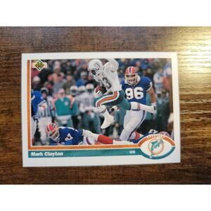 Mark Clayton 1991 Upper Deck #175 - Miami Dolphins - NFL - Fresh Pull
